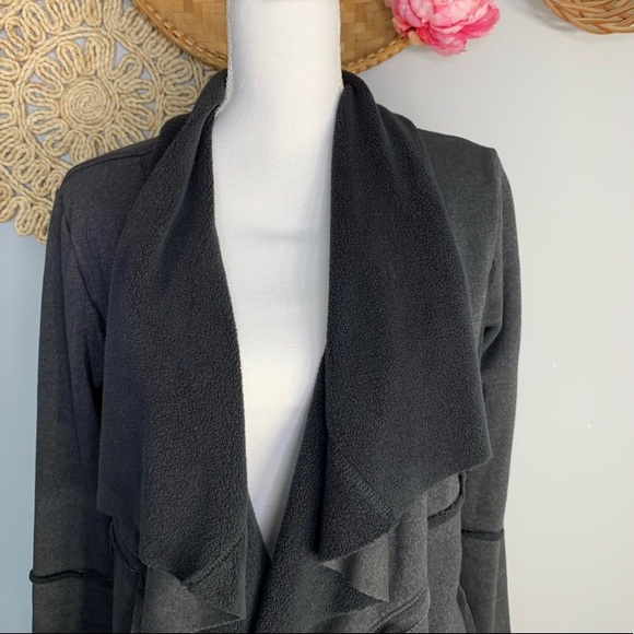 Young Fabulous & Broke | Fleece Drape Cardigan - Picture 2 of 8